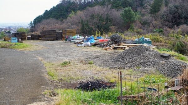 更地→倉庫建設